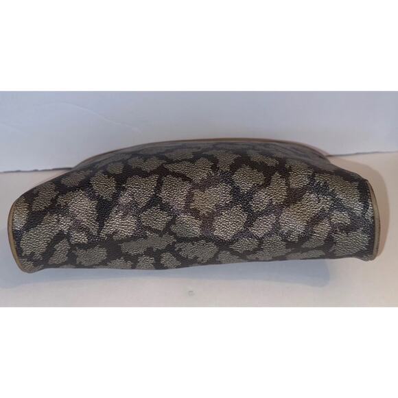YVES Saint LAURENT YSL Vintage Giraffe print Clutch Pouch Bag authentic - Picture 8 of 10